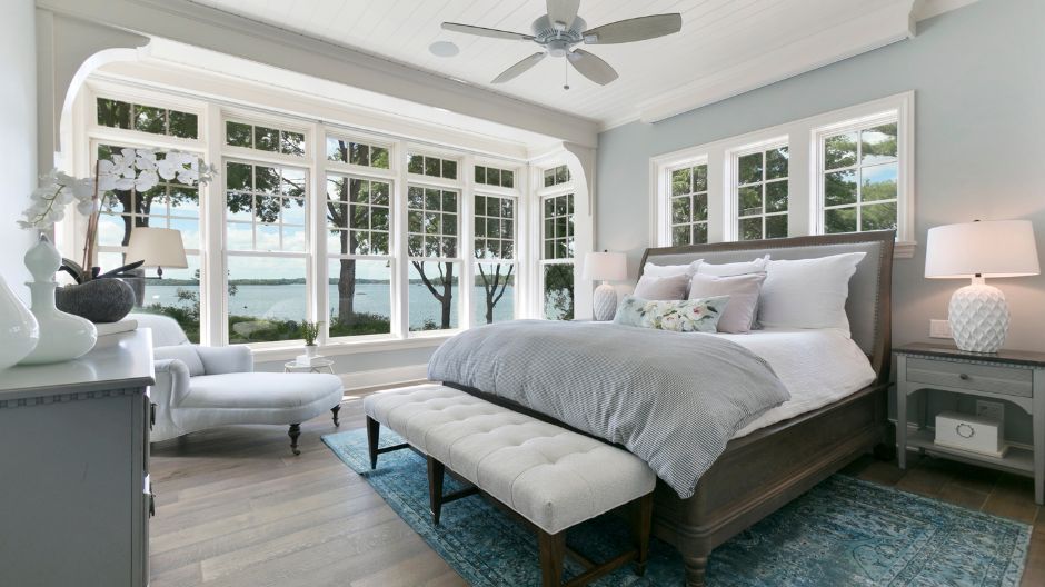 Window Installation 940px White energy-efficient windows installed in a remodeled bedroom